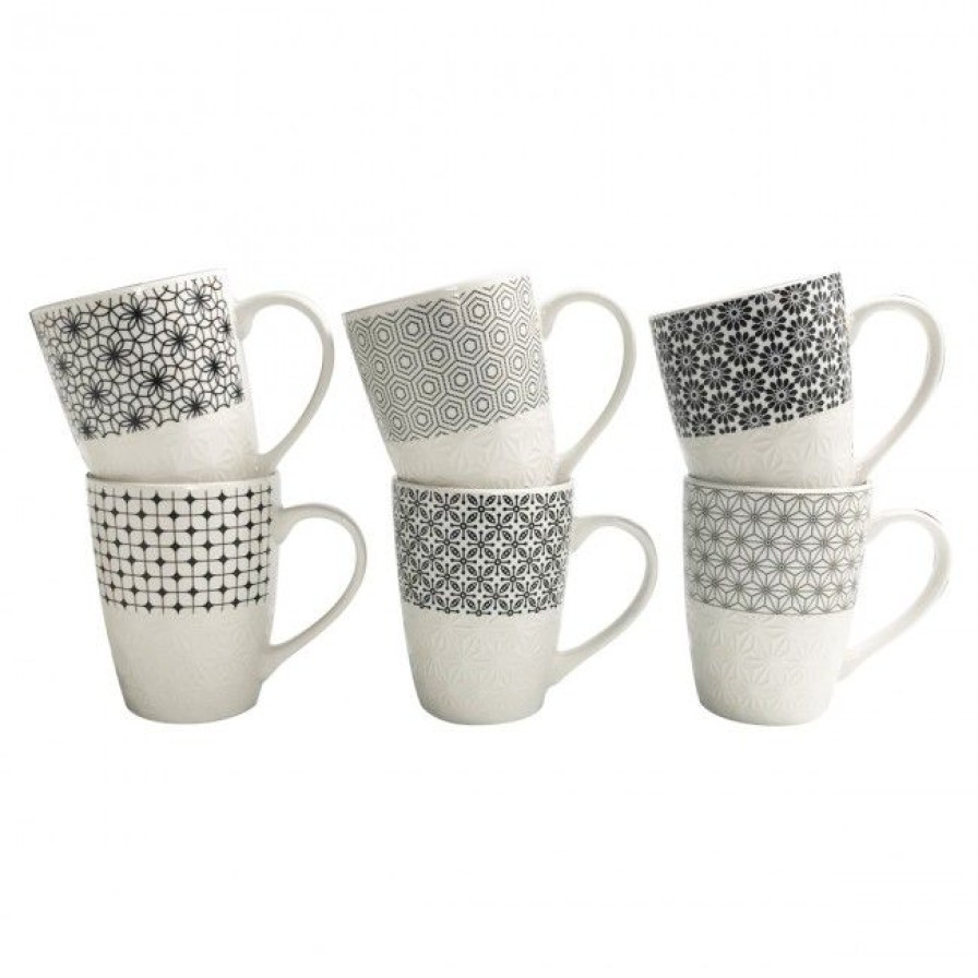 Bols Ardtime Komae | Lot De 6 Mugs Design 2, Komae