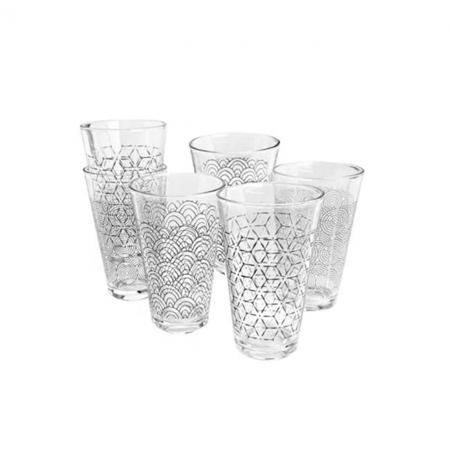 Apero & Cocktail Ardtime Verres & Fontaines | Lot De 6 Verres, Slow