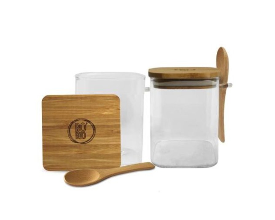 Pour La Cuisine Ardtime Bocaux De Conservation | Lot De 2 Bocaux De Conservation Avec Cuill00E8Re, Mod00E8Le Medium, Bo Byo