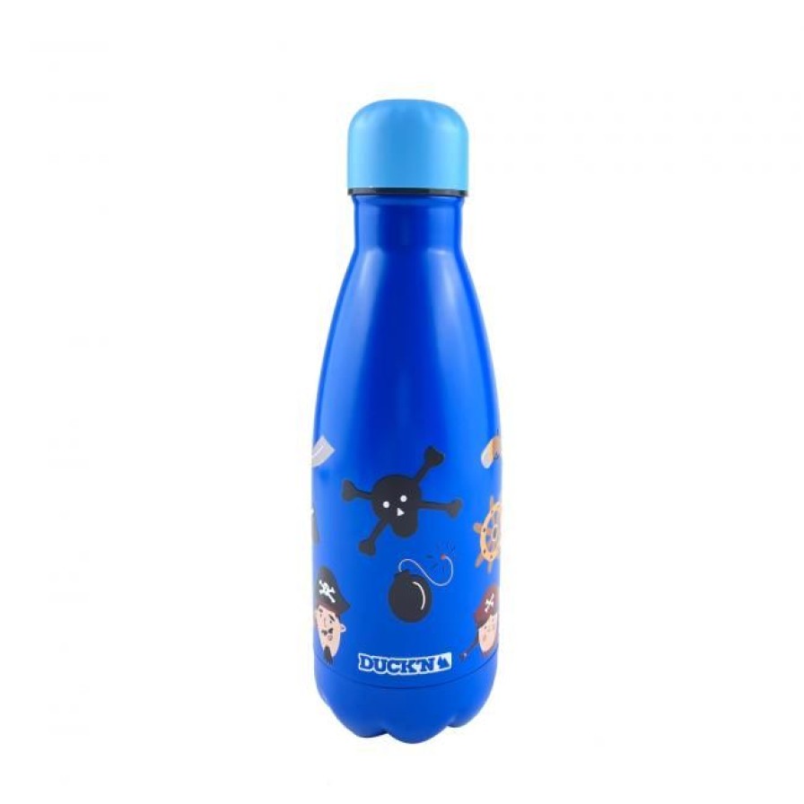 Zero Dechet Ardtime Bouteilles Isothermes | Bouteille Isotherme Enfant Design Pirates, Happy Bottle