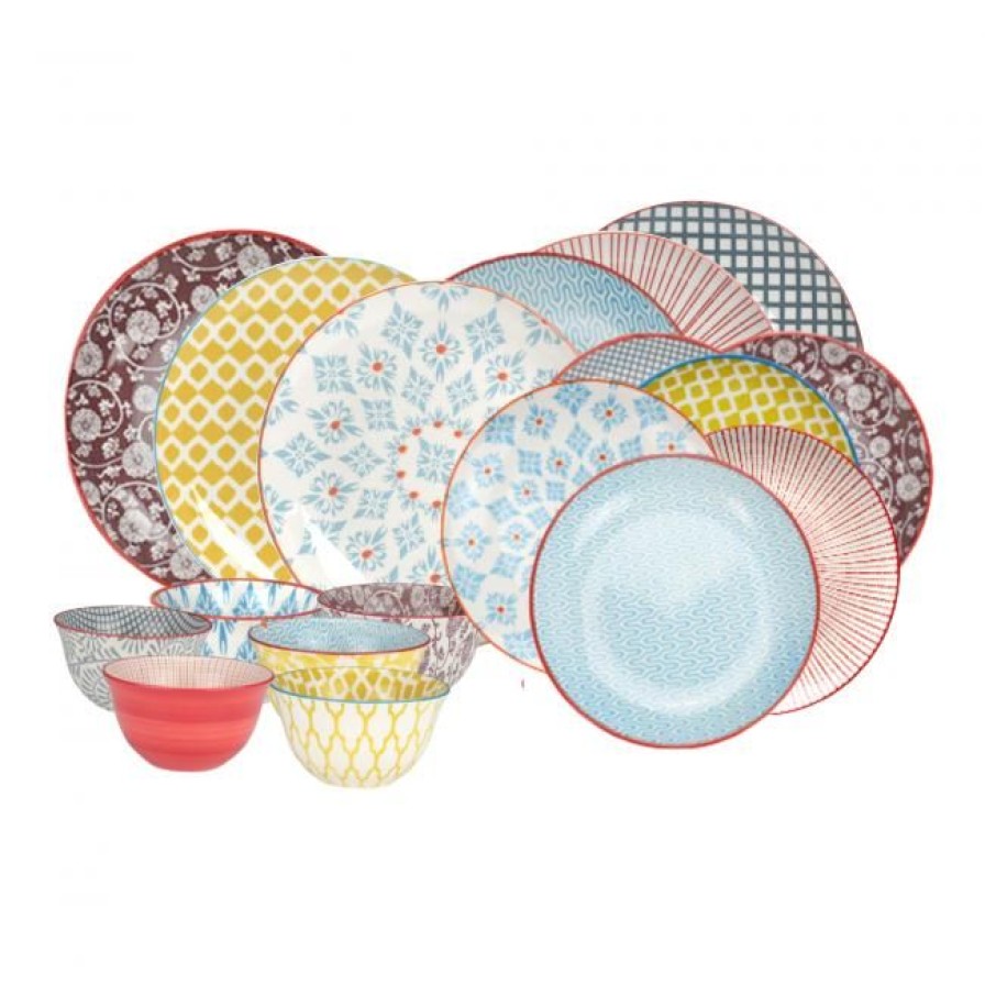 Assiettes Ardtime Nos Services Complets | Service De 18 Assiettes Et Bols Design 1, Sabae