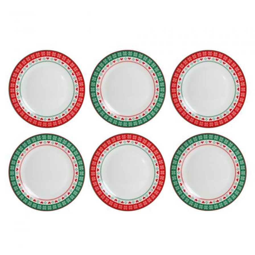 Assiettes Ardtime Grandes Assiettes | Lot De 6 Grandes Assiettes, Gl00F6Gg