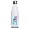 Zero Dechet Ardtime Bouteilles Isothermes | Bouteille Isotherme Blanche Flamant Rose 500Ml, Duck'N