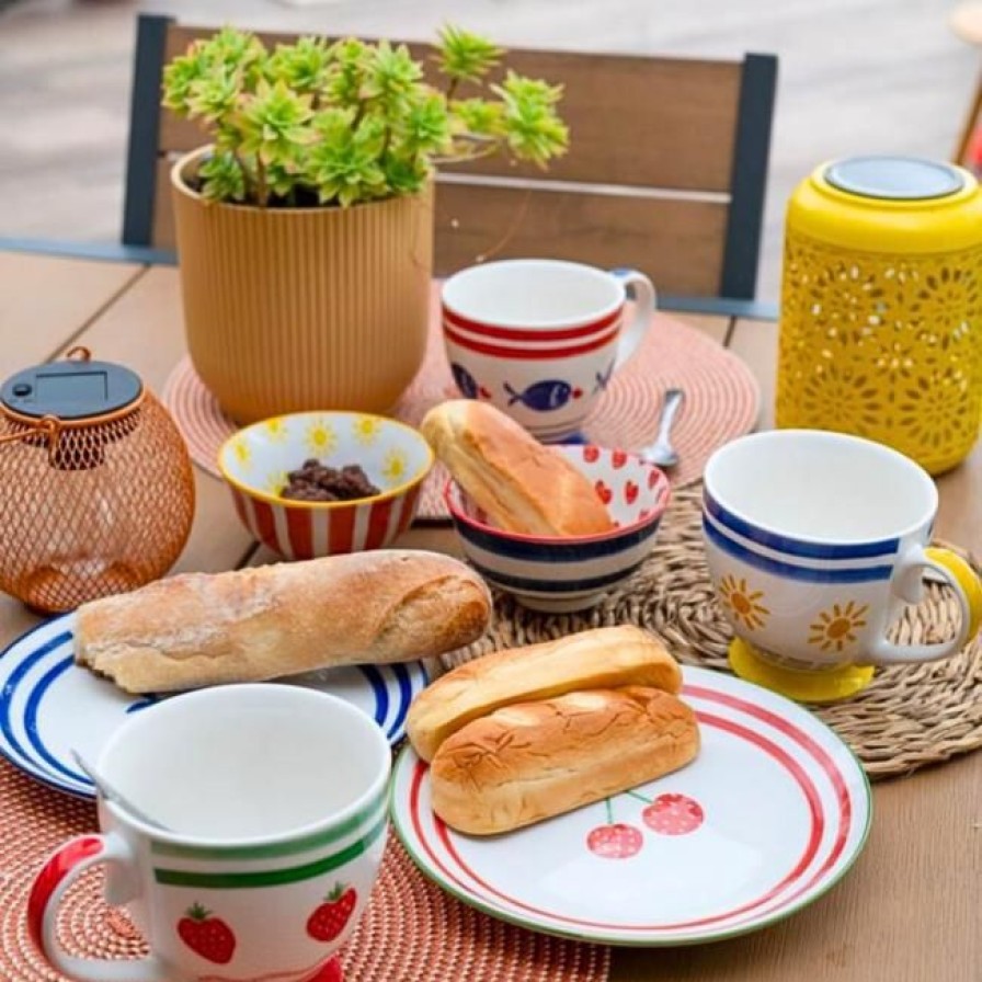 The & Cafe Ardtime Mugs | Lot De 6 Mugs Avec Pied, Le Petit Cabanon