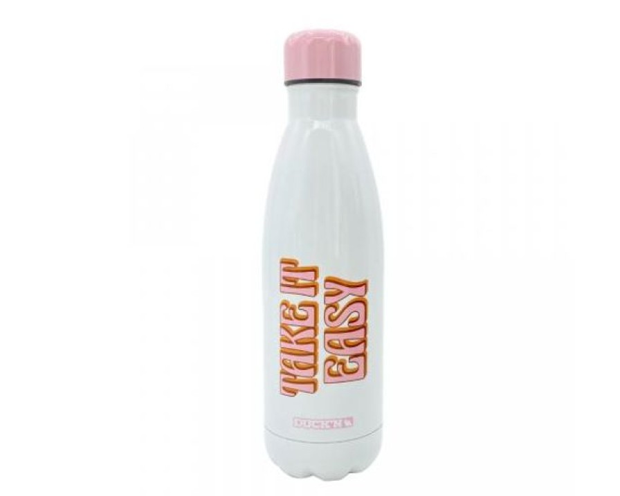 The & Cafe Ardtime Voir Tous Les Styles | Bouteille Isotherme Hippie Finition Brillante 500Ml, Duck'N