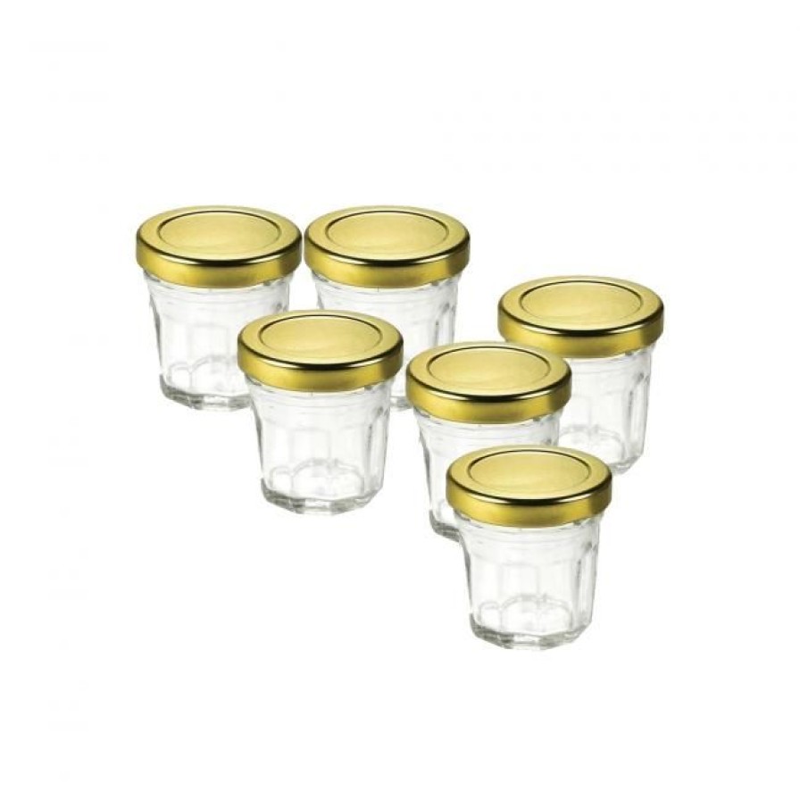 Pour La Cuisine Ardtime Bocaux De Conservation | Lot De 6 Pots De Confiture, Bo Byo